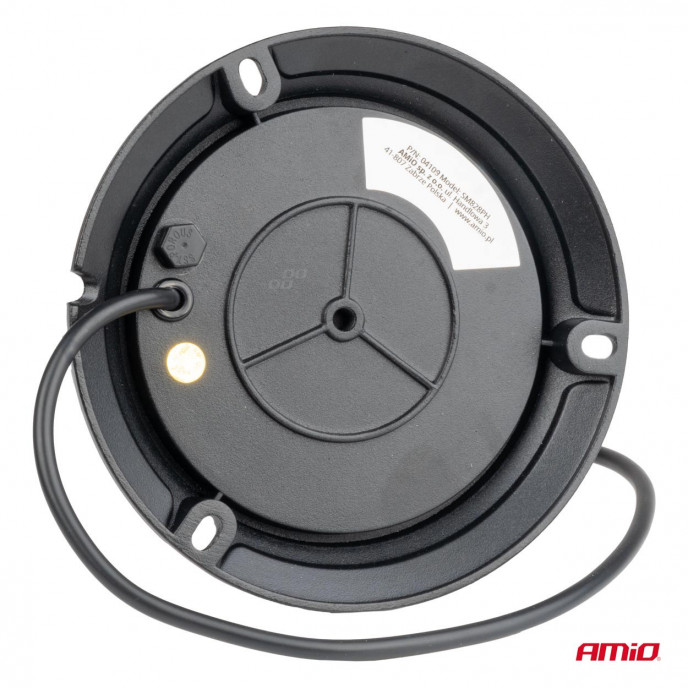 LED Waarschuwingslamp heavy duty W28B 12V 24V AMIO-04109