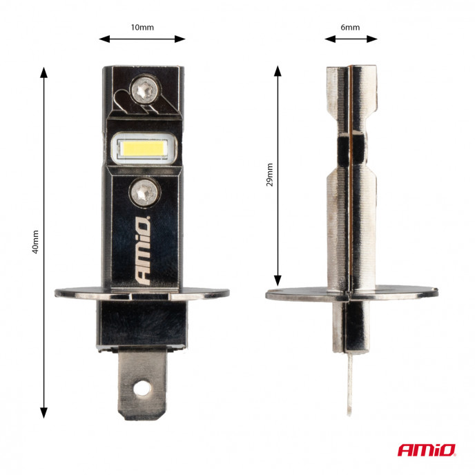 LED Koplampen Hybride serie H3 6000K Canbus 60W AMIO-04113