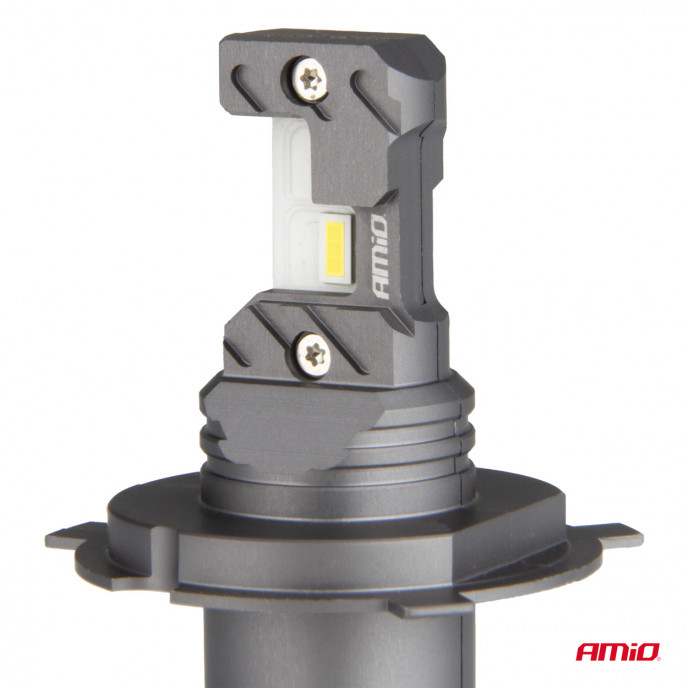 LED Koplampen Hybride serie H4 H19 6000K Canbus 60W AMIO-04114