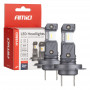 LED Koplampen Hybride serie H7 H18 6000K Canbus 60W AMIO-04115