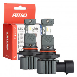LED Koplampen Hybride serie HB3 HIR1 H10 6000K Canbus 60W AMIO-04117