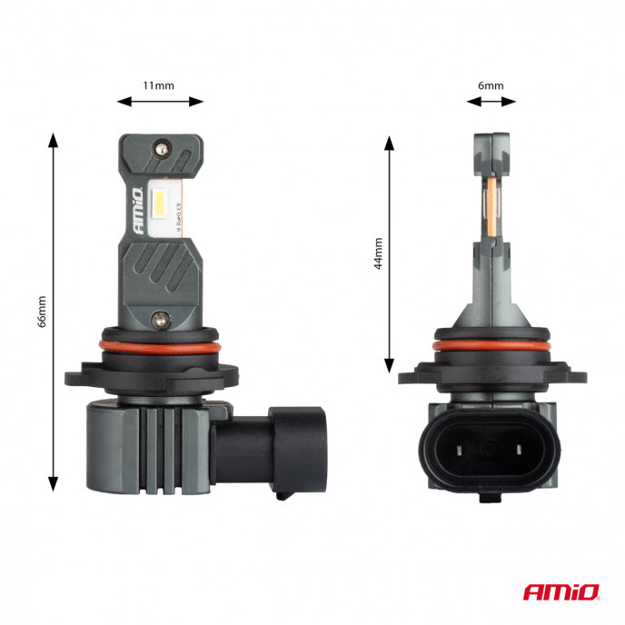 LED Koplampen Hybride serie HIR2 6000K Canbus 60W AMIO-04119