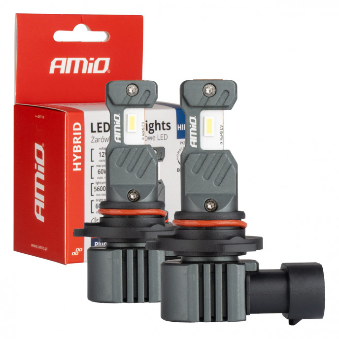 LED Koplampen Hybride serie HIR2 6000K Canbus 60W AMIO-04119