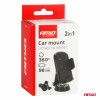 Draaibare dashboard ventilatierooster telefoonhouder 360° 2in1 AMIO-04138