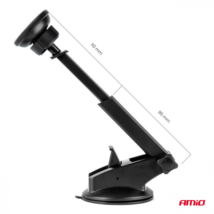 Magnetische verstelbare voorruit telefoonhouder AMiO-04145