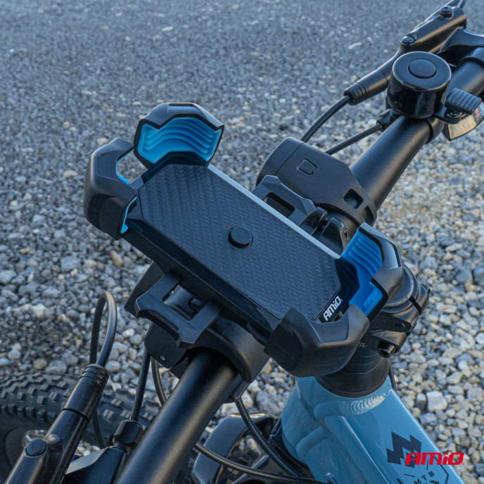Fiets motorycle scooter roterende telefoonhouder 360° AMiO-04146