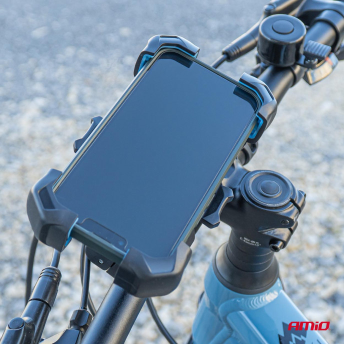 Fiets motorycle scooter roterende telefoonhouder 360° AMiO-04146