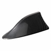 Shark fin car antenna carbon AMIO-04156