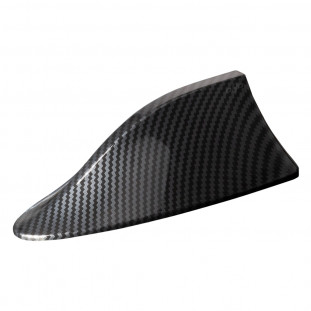 Shark fin car antenna carbon AMIO-04156