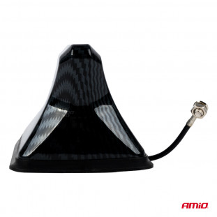 Shark fin car antenna carbon