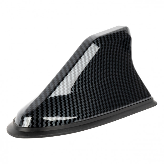 Shark fin car antenna carbon