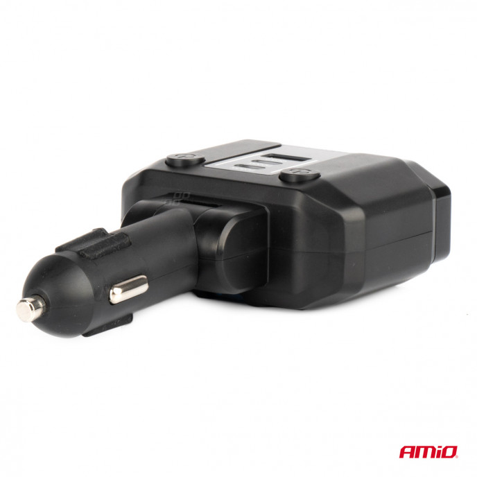 Dubbel Verlengstuk PD30W PD20W QC3.0 12/24V max 200W AMIO-04174