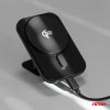 Snelle magnetische draadloze raamdashboard autolader Qi2 15W AMIO-04181