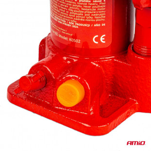 Fles hydraulische krik 2T PVC doos AMIO-04182