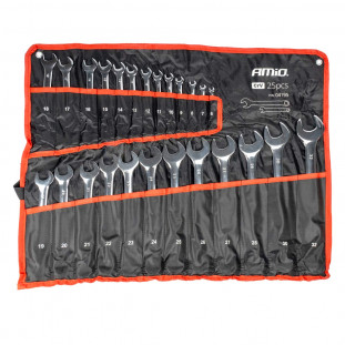 Steeksleutels set 6-32 mm 25-delig AMIO-04195