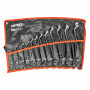 Gebogen ringsleutelset 6-32 mm 12-delig AMIO-04197