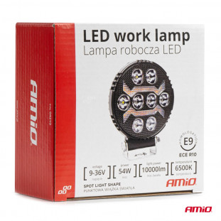 Werklamp AWL69 54W 6500K 10000lm 9-36V AMIO-04210