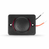 Vierkante waterdichte lader met rode LED-achtergrondverlichting, 2xUSB, 12/24V (64x48mm)