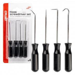 Haakschroevendraaierset 4st. AMIO-04281