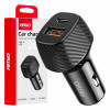 Autolader QC+PD 20W USB-A + USB-C AMIO-04282