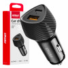 Autolader QC+PD 38W USB-A + USB-C AMIO-04283