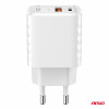 Wandlader Snellader GaN 38W USB-A + USB-C AMIO-04287