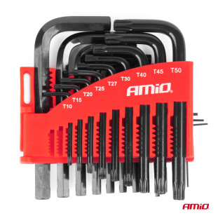 Imbus inbussleutel CRV zwart 22st AMIO-04297