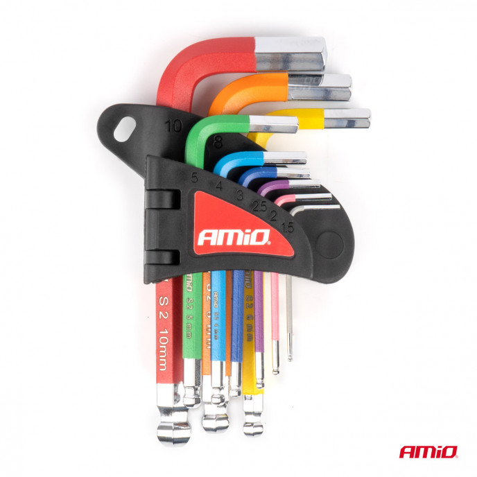 Imbus inbussleutels S2 9-delig AMIO-04298