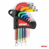 Torx sleutels S2 9st AMIO-04300