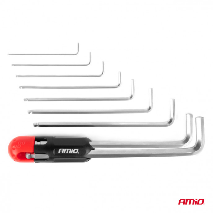 Imbus inbussleutels CRV 9st AMIO-04303