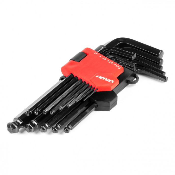 Imbus inbussleutels CRV zwart 13st AMIO-04304