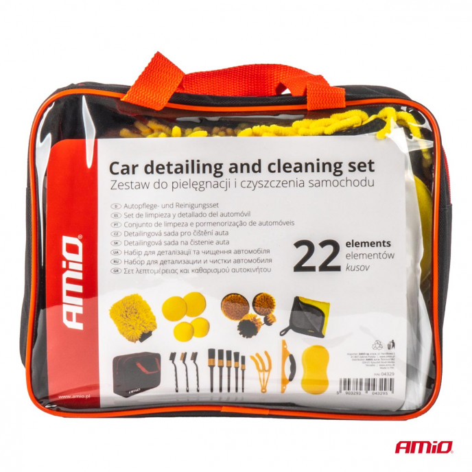 Auto detaillering en reiniging set AMIO-04329 AMIO-04329