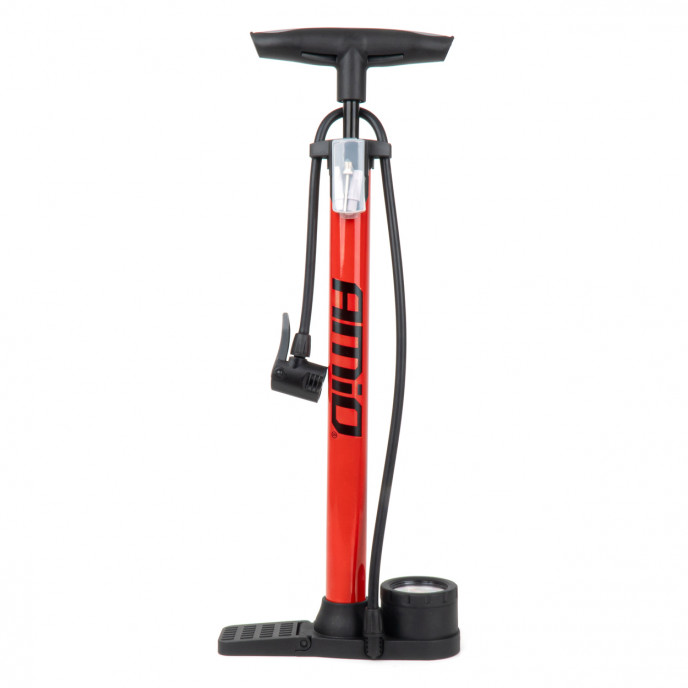 Metalen handpomp met manometer MINI PU08 AMIO-04343