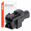 Stekker- en stopcontactset 1 PIN 2,2 mm AMIO-04345