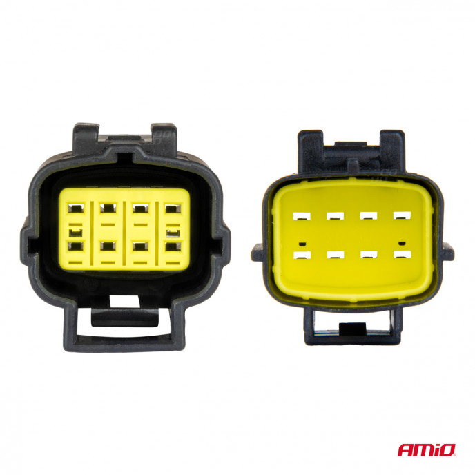 Stekker- en stopcontactset 8 PIN 2,2 mm AMIO-04350