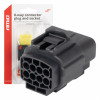 Stekker- en stopcontactset 8 PIN 2,2 mm AMIO-04350