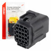 Stekker- en stopcontactset 16 PIN 2,2 mm AMIO-04353