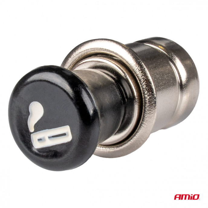 Steek de stekker in de sigarettenaansteker 12V AMIO-04356