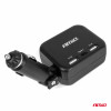 Dubbele stekkerdoos oplader 2x USB A 1x USB C 12/24V 100W 180° AMIO-04357