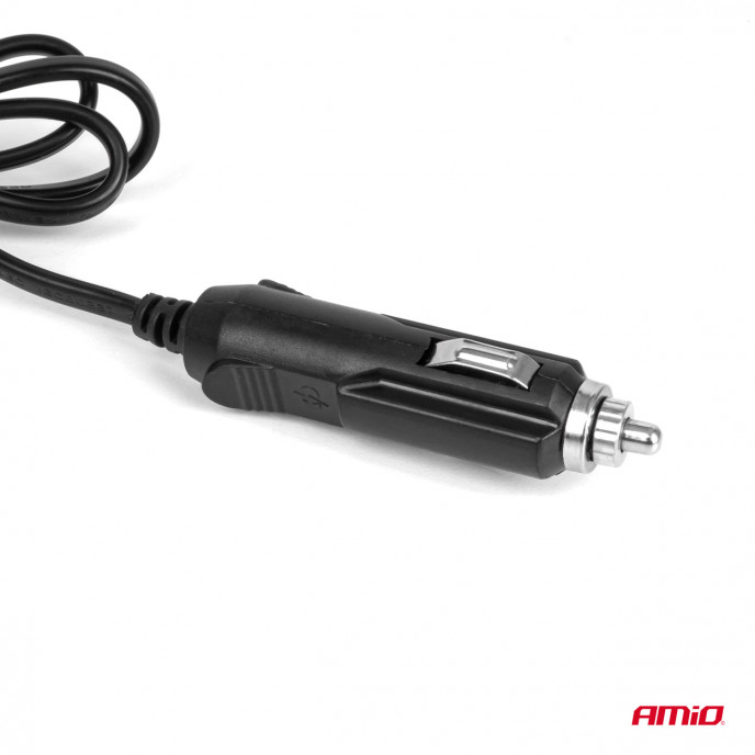 Viervoudige stekkerdoos oplader 2x USB A 1x USB C 12/24V 120W 80cm AMIO-04367