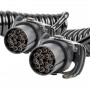 Veerkabel TIR 2x 15 PIN 5m 24V AMIO-04382