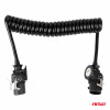 Veerkabel TIR 2x 15 PIN 5m 24V AMIO-04382