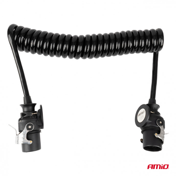 Veerkabel TIR 2x 15 PIN 5m 24V AMIO-04382