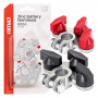Zink accupolen 800AMP, 2 stuks. AMIO-04391