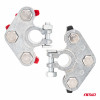 Zink accupolen 800AMP, 2 stuks. AMIO-04391