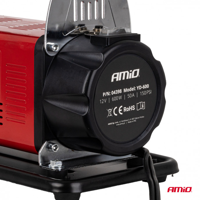 Auto luchtcompressor 600W 12V ACOMP-24 AMIO-04398