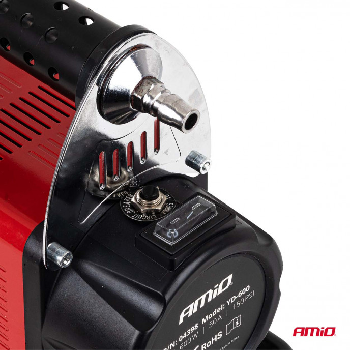 Auto luchtcompressor 600W 12V ACOMP-24 AMIO-04398
