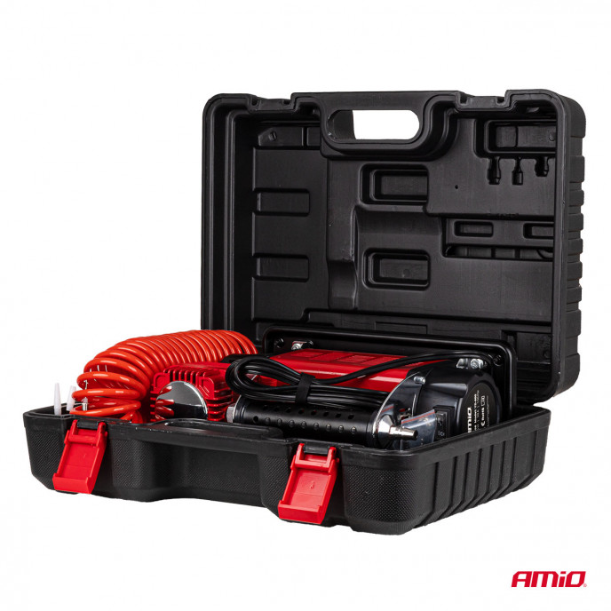 Auto luchtcompressor 600W 12V ACOMP-24 AMIO-04398