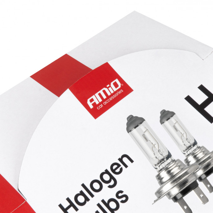 H7 halogeenlampenset 12V 55W UV-filter (E8) 30st. AMIO-04399