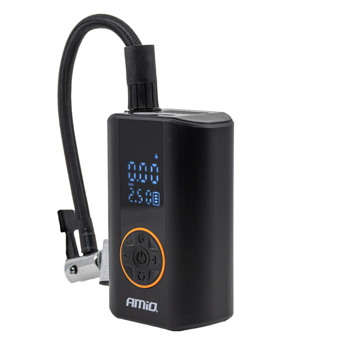 Draagbare luchtcompressor LED 40W USB-C ACOMP-25 AMIO-04414